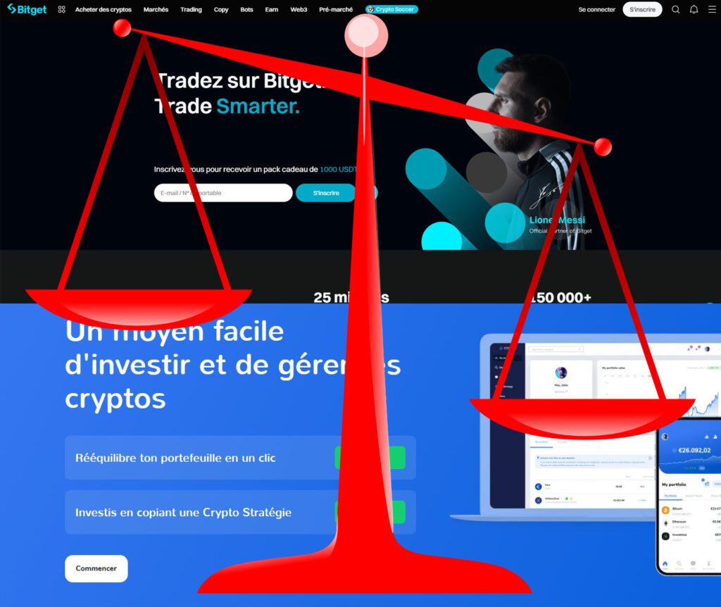 Comparaison des plateformes Bitget et Iconomi